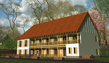Fogadó épület, Esztergom